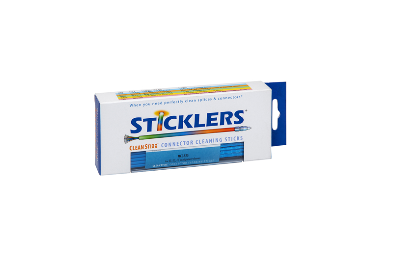 Cleaning stick for 2.5mm ferrules (SC, FC, ST, etc.) - S25 Cleanstixx